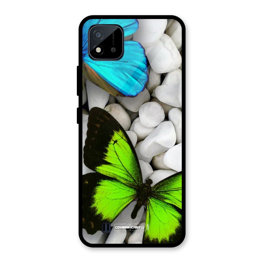 Beautiful Butterflies Glass Back Case for Realme C11 2021