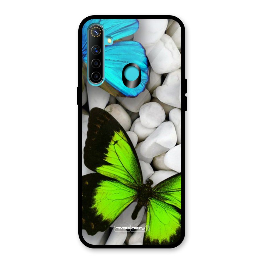 Beautiful Butterflies Glass Back Case for Realme Narzo 10