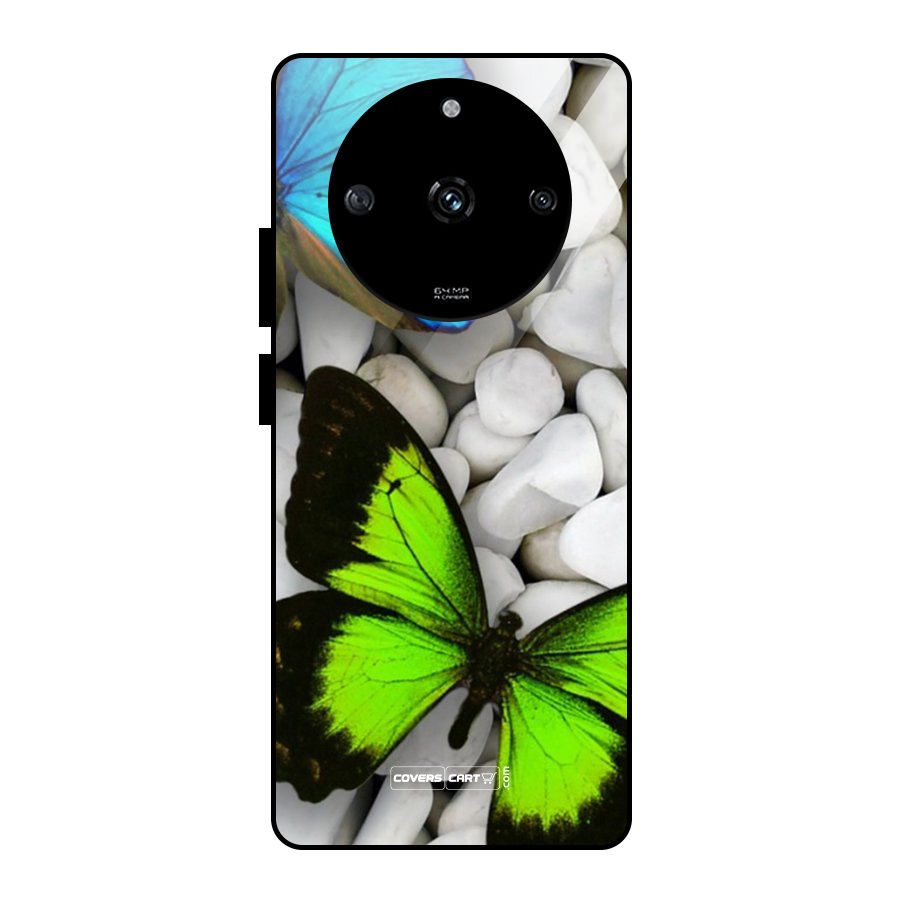 Beautiful Butterflies Glass Back Case for Realme Narzo 60 5G