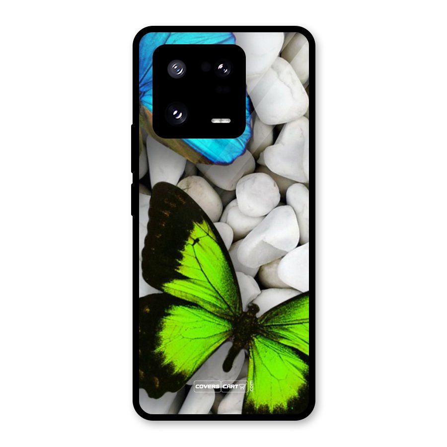 Beautiful Butterflies Glass Back Case for Xiaomi 13 Pro