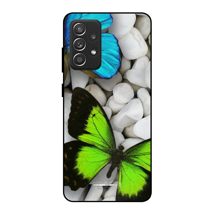 Beautiful Butterflies Metal Back Case for Galaxy A52