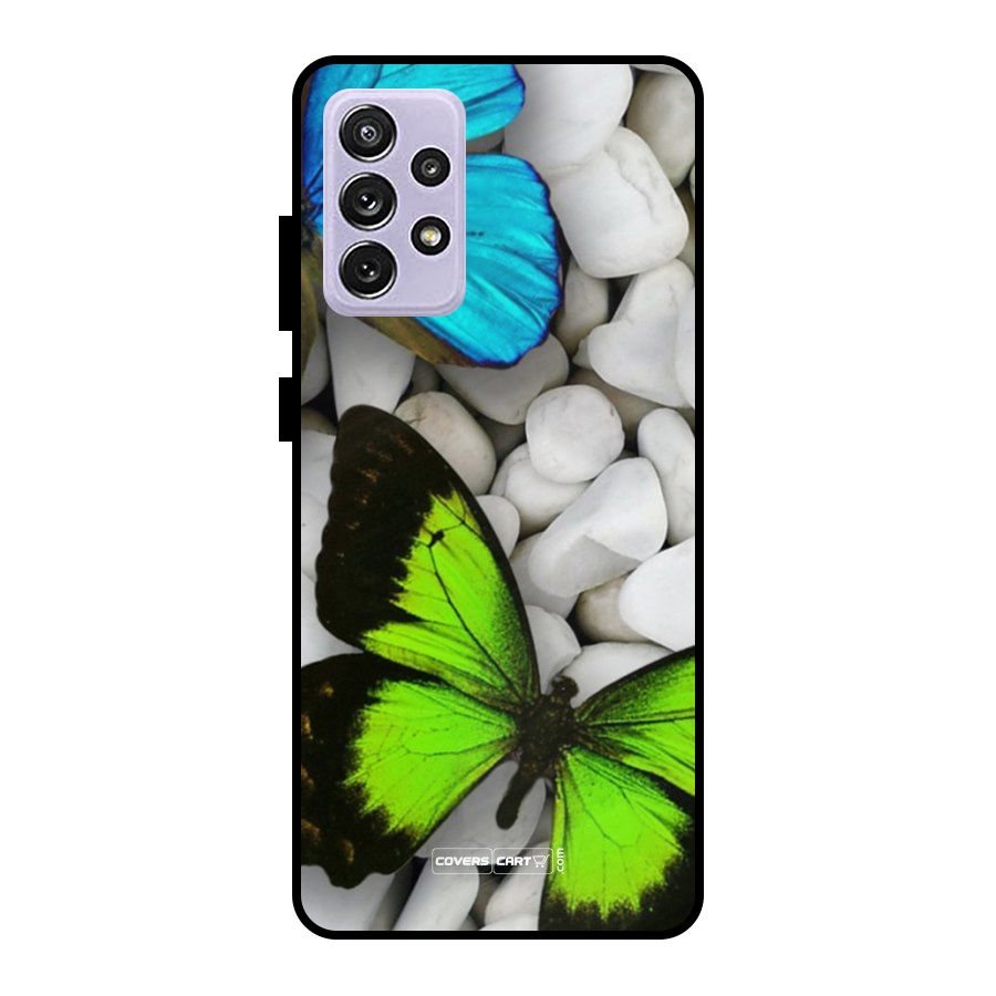 Beautiful Butterflies Metal Back Case for Galaxy A72