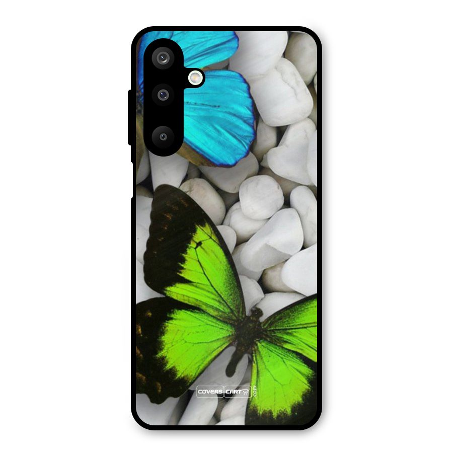 Beautiful Butterflies Metal Back Case for Galaxy M16