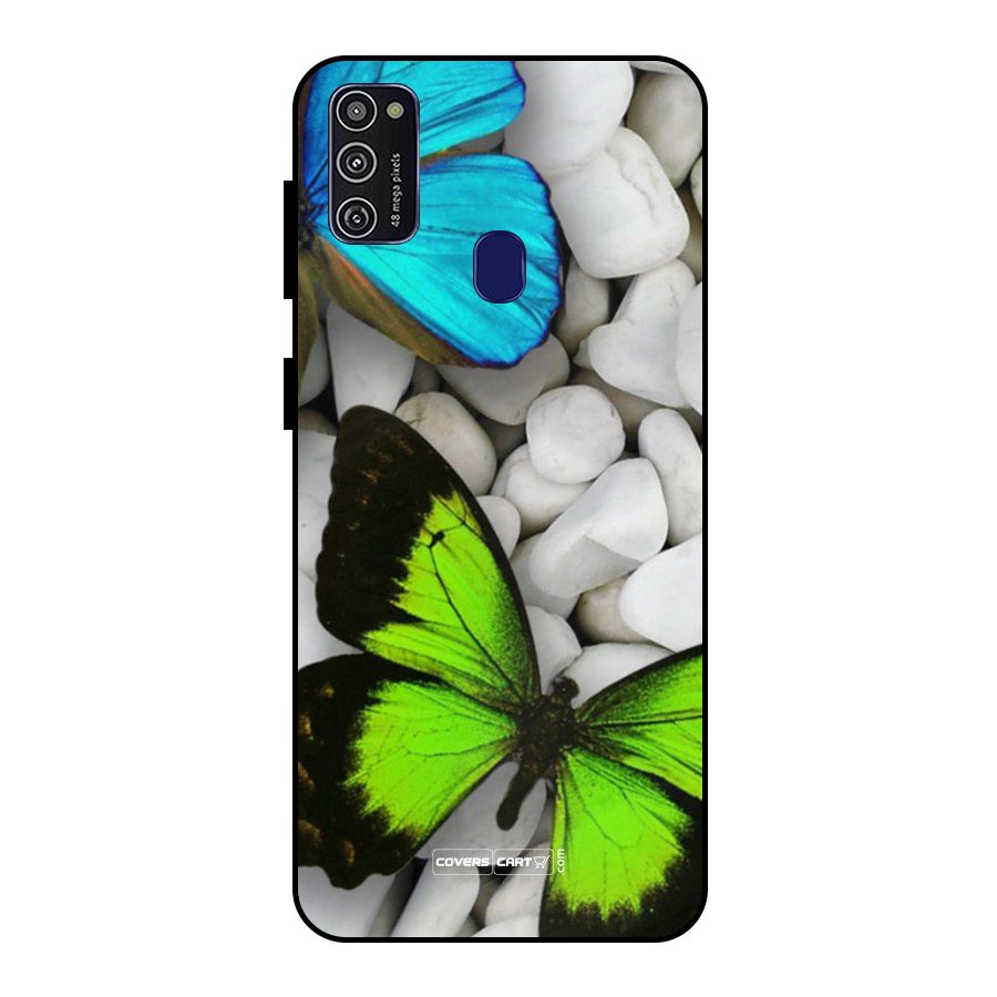 Beautiful Butterflies Metal Back Case for Galaxy M21