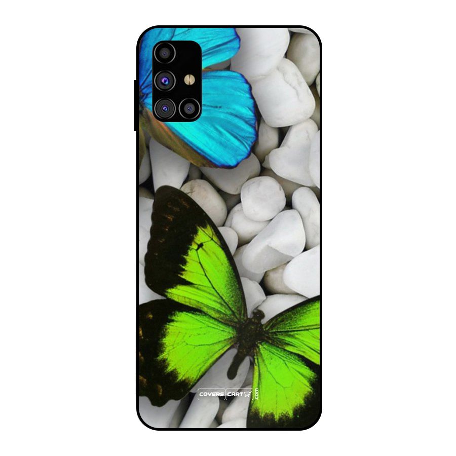 Beautiful Butterflies Metal Back Case for Galaxy M31s