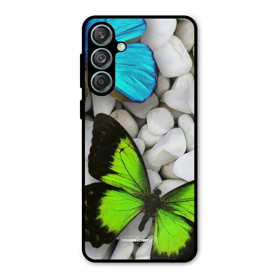 Beautiful Butterflies Metal Back Case for Galaxy M55 5G