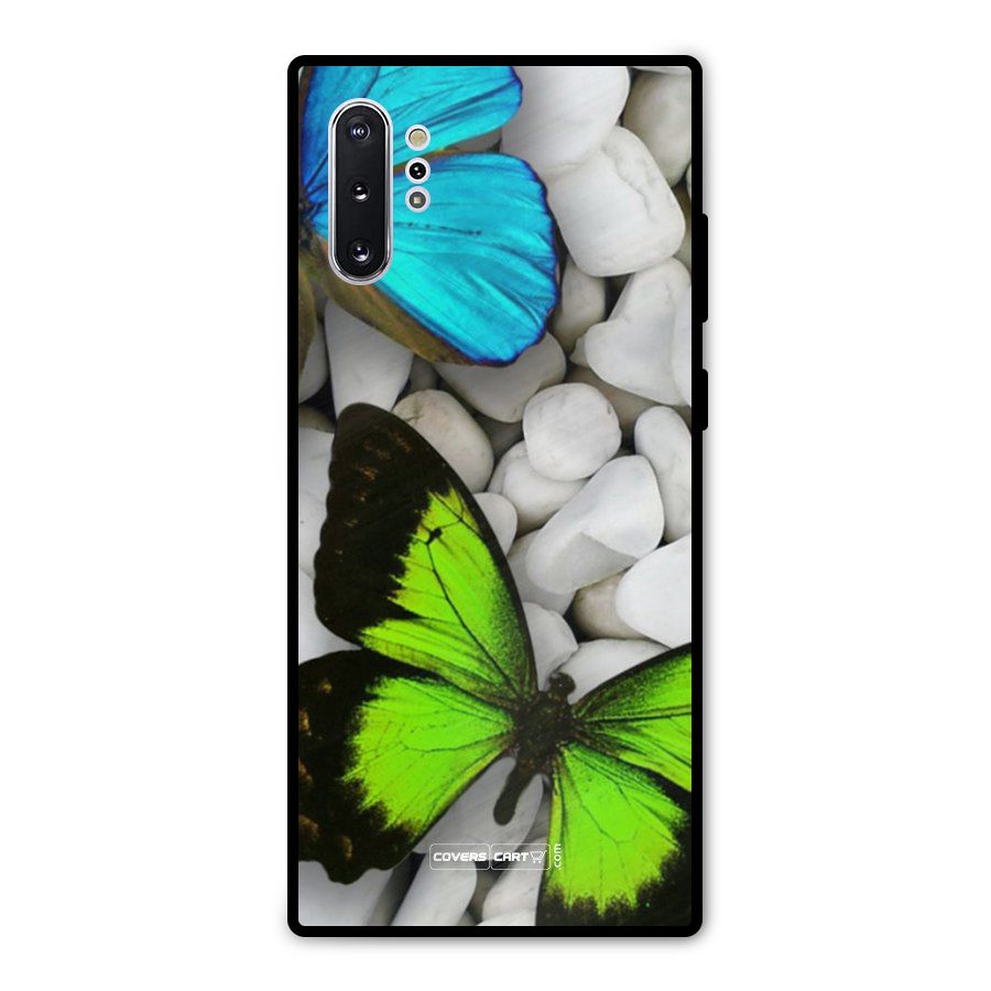 Beautiful Butterflies Metal Back Case for Galaxy Note 10 Plus