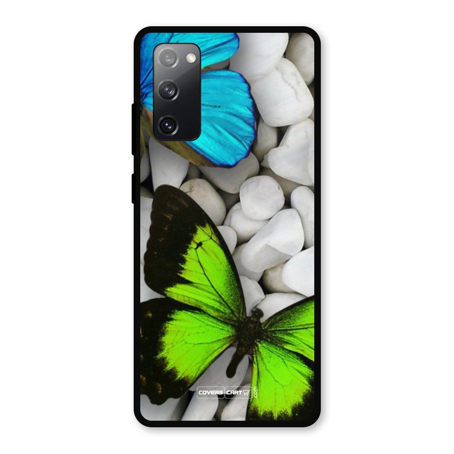 Beautiful Butterflies Metal Back Case for Galaxy S20 FE