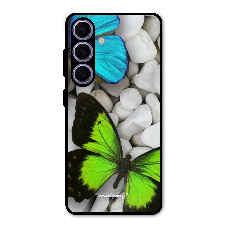 Beautiful Butterflies Metal Back Case for Galaxy S24