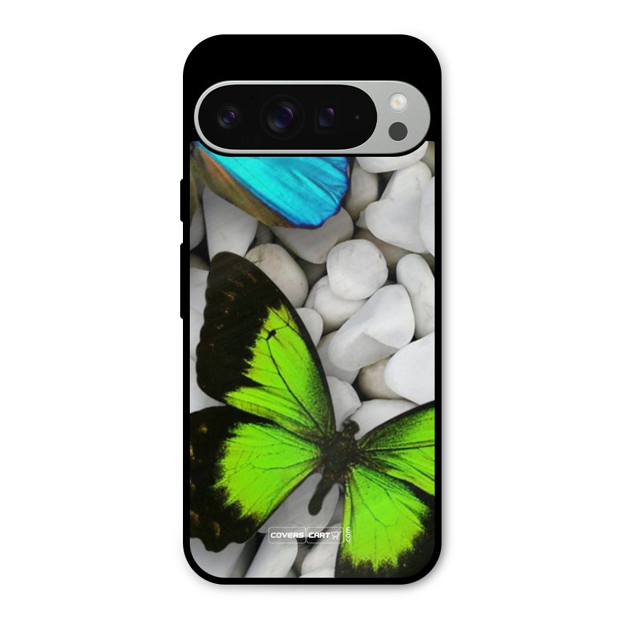 Beautiful Butterflies Metal Back Case for Google Pixel 9 Pro XL