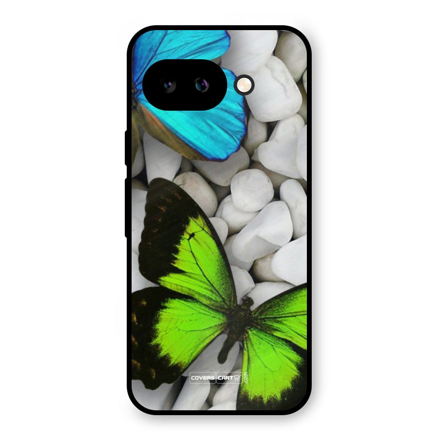 Beautiful Butterflies Metal Back Case for Google Pixel 9a