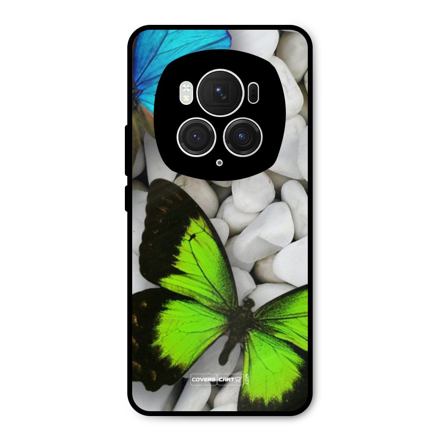 Beautiful Butterflies Metal Back Case for Honor Magic6 Pro