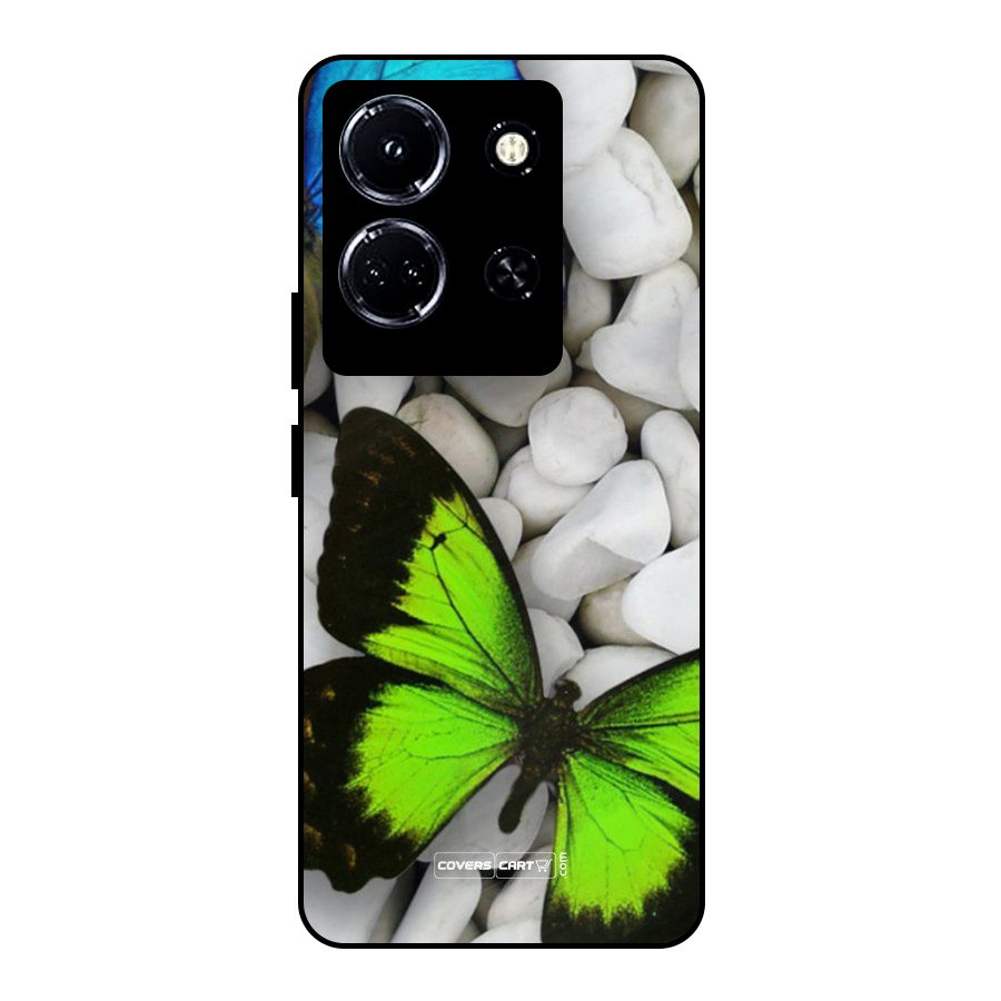 Beautiful Butterflies Metal Back Case for Infinix Note 30 5G