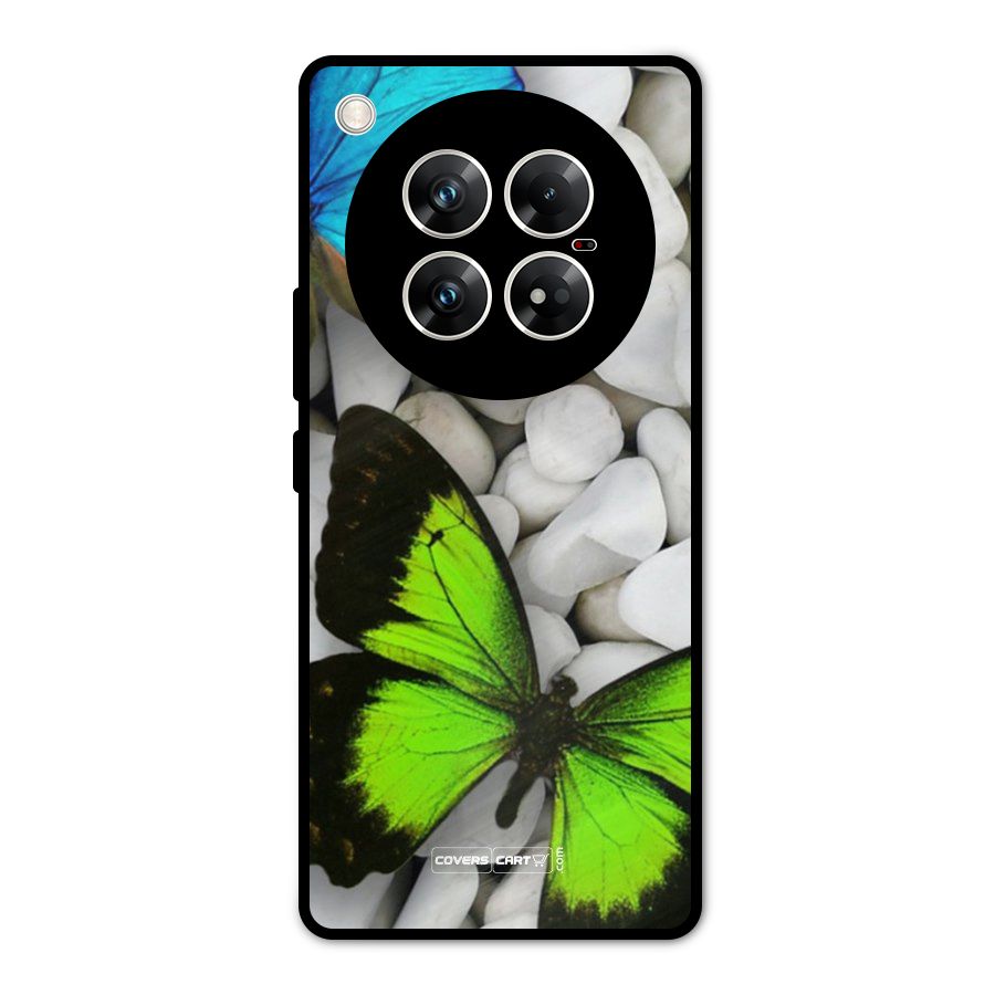Beautiful Butterflies Metal Back Case for Infinix Zero 40 5G