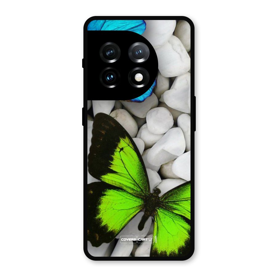 Beautiful Butterflies Metal Back Case for OnePlus 11