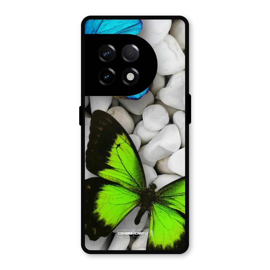Beautiful Butterflies Metal Back Case for OnePlus 11R