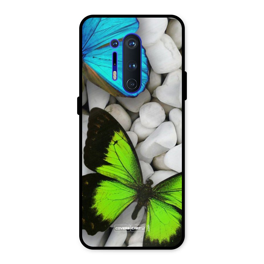 Beautiful Butterflies Metal Back Case for OnePlus 8 Pro