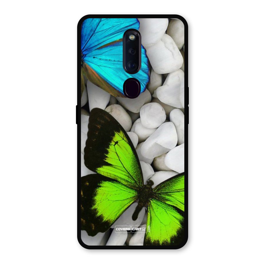 Beautiful Butterflies Metal Back Case for Oppo F11 Pro