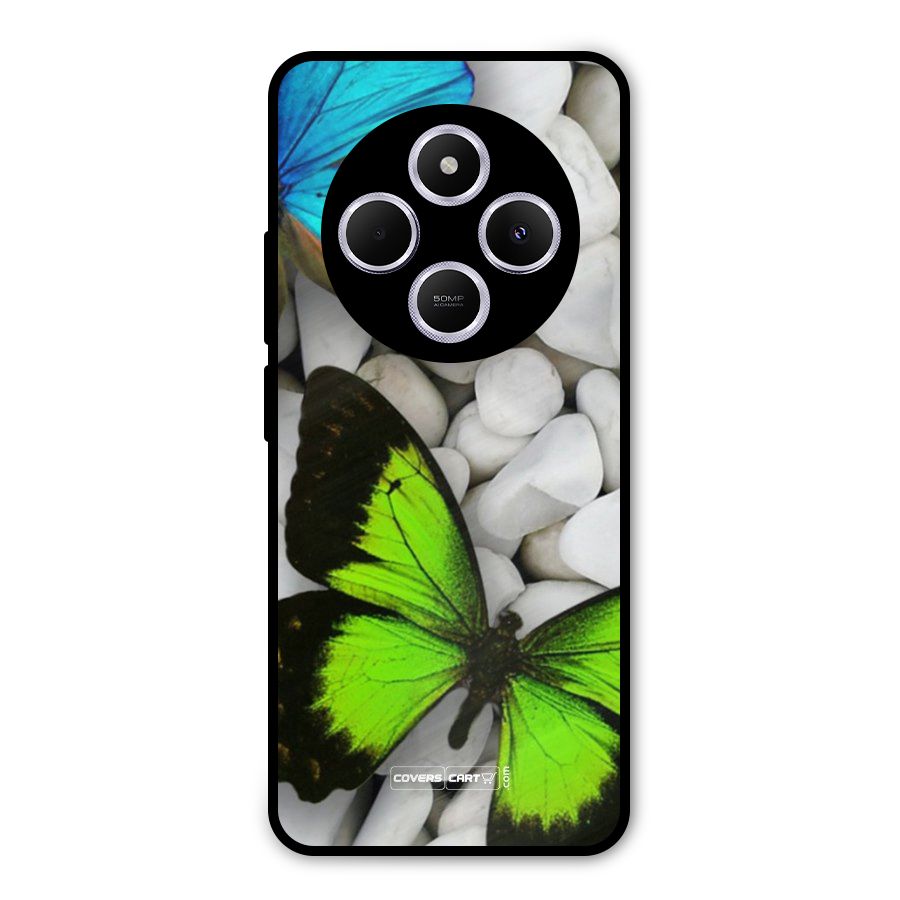 Beautiful Butterflies Metal Back Case for Poco M7