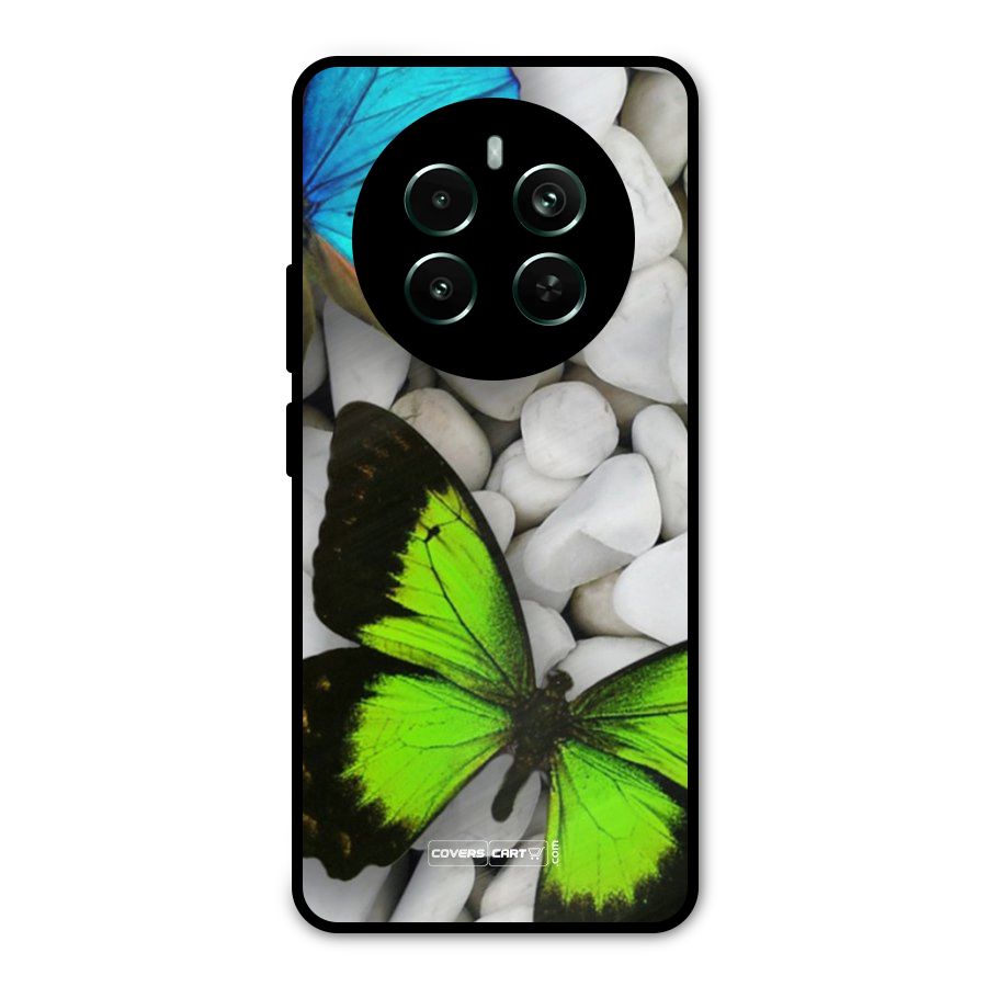 Beautiful Butterflies Metal Back Case for Realme 12 Pro Plus