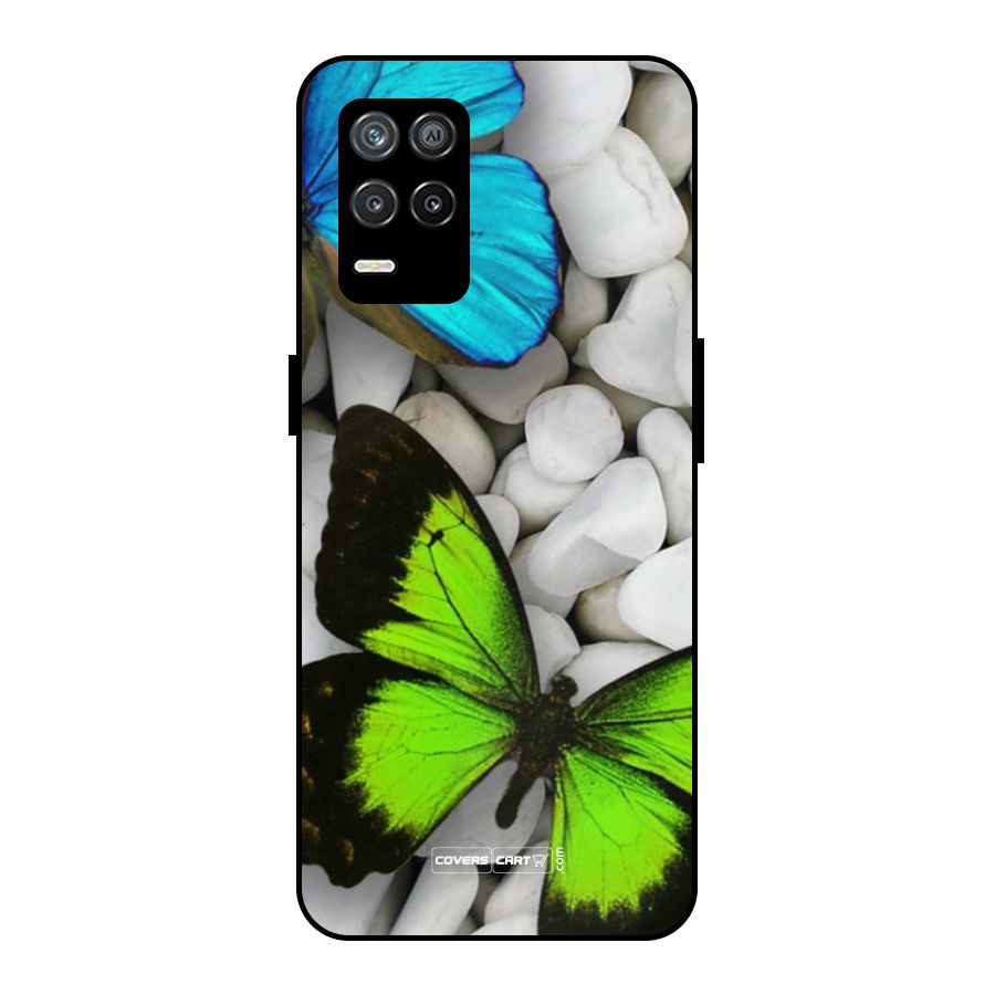Beautiful Butterflies Metal Back Case for Realme 8 5G