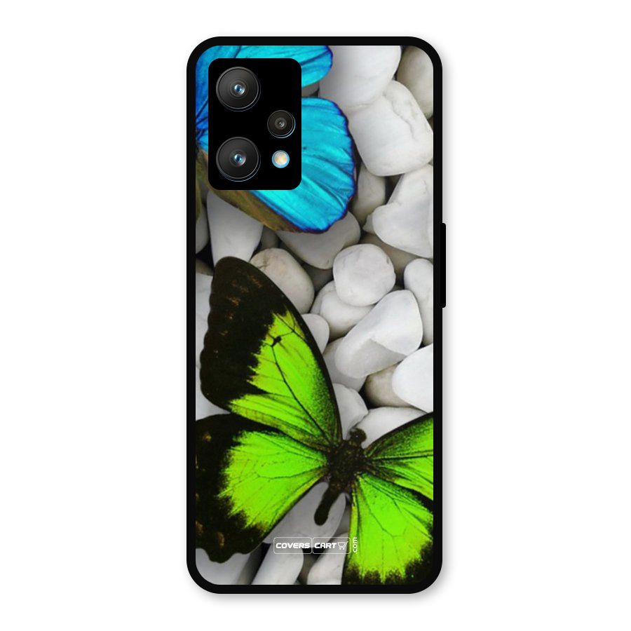 Beautiful Butterflies Metal Back Case for Realme 9