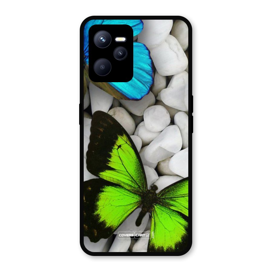 Beautiful Butterflies Metal Back Case for Realme C35