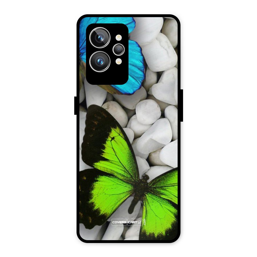 Beautiful Butterflies Metal Back Case for Realme GT2 Pro