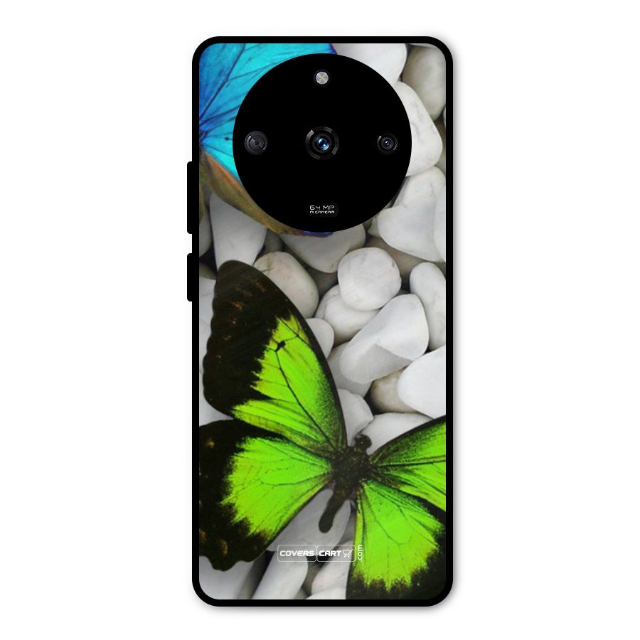 Beautiful Butterflies Metal Back Case for Realme Narzo 60 5G