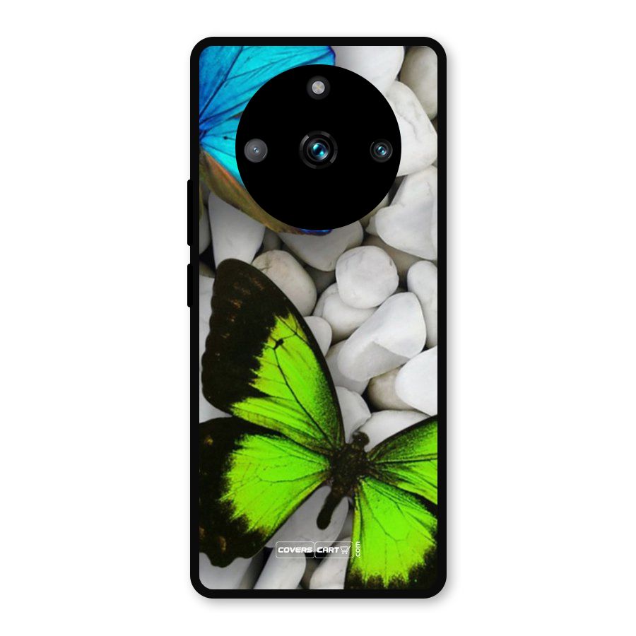 Beautiful Butterflies Metal Back Case for Realme Narzo 60 Pro