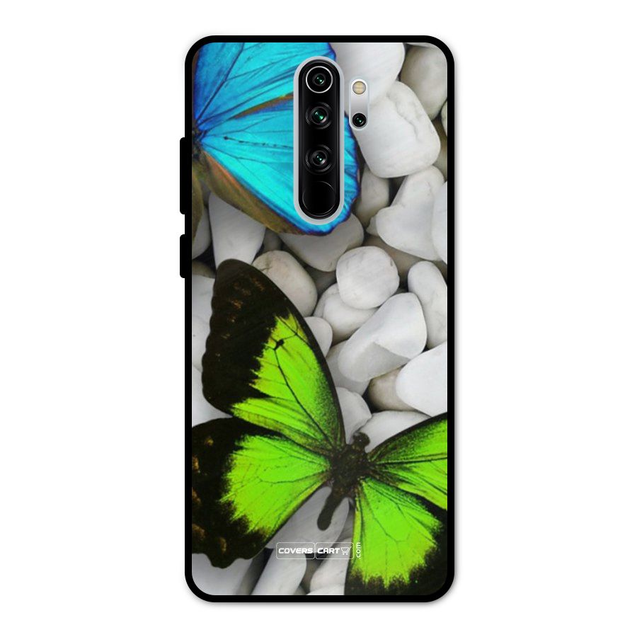 Beautiful Butterflies Metal Back Case for Redmi Note 8 Pro
