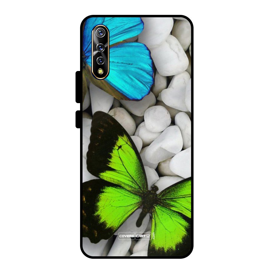 Beautiful Butterflies Metal Back Case for Vivo S1