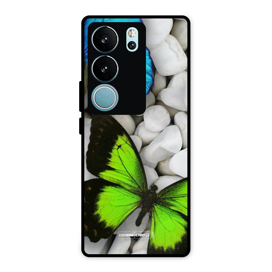 Beautiful Butterflies Metal Back Case for Vivo V29