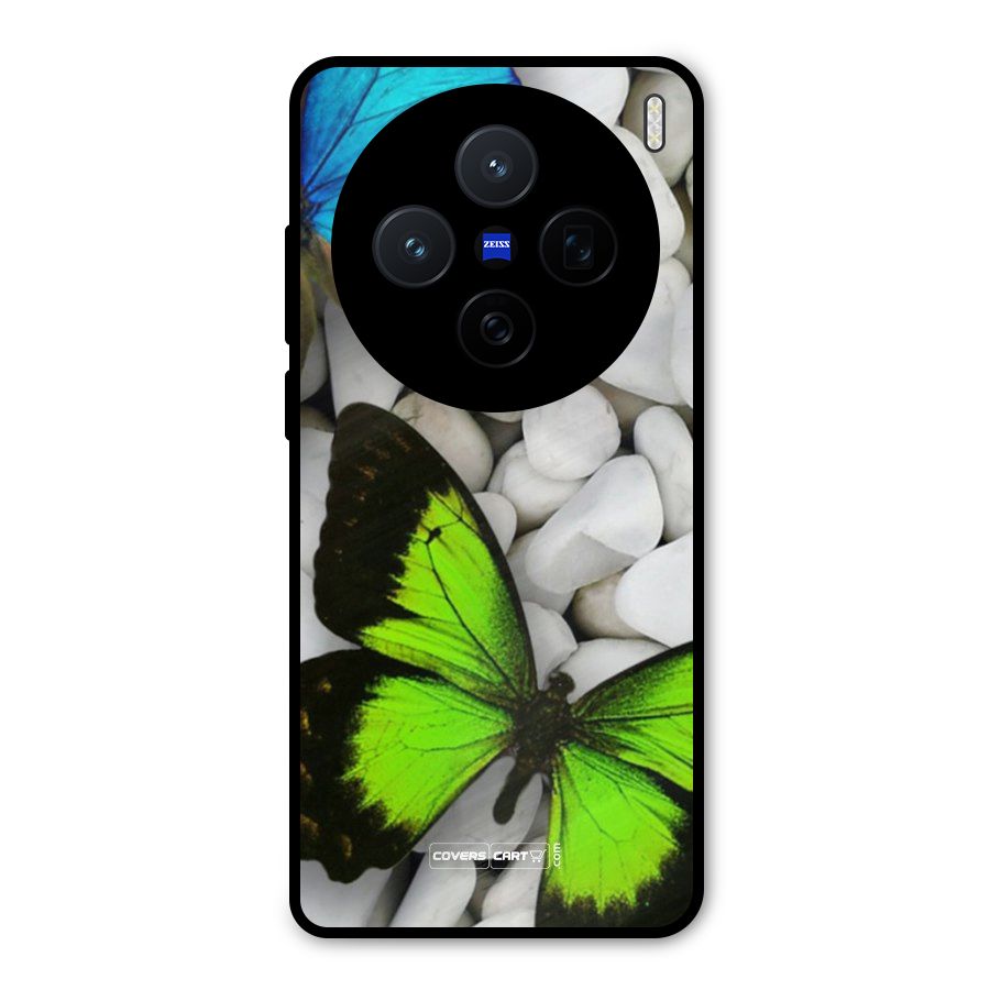 Beautiful Butterflies Metal Back Case for Vivo X200