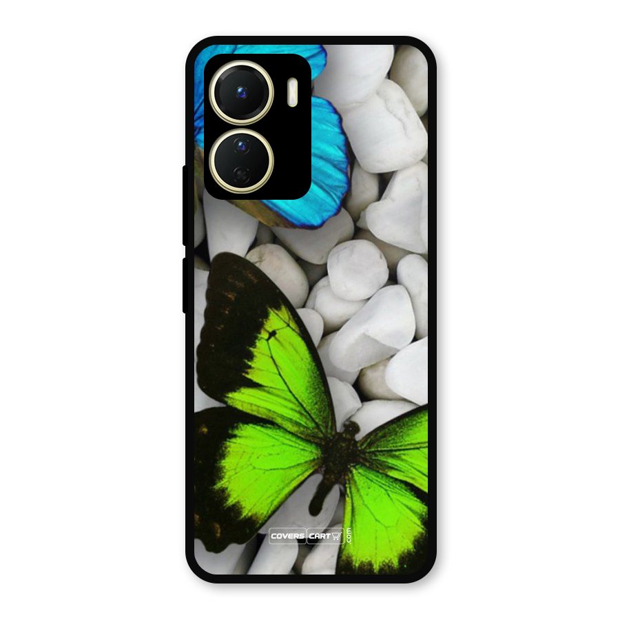 Beautiful Butterflies Metal Back Case for Vivo Y16