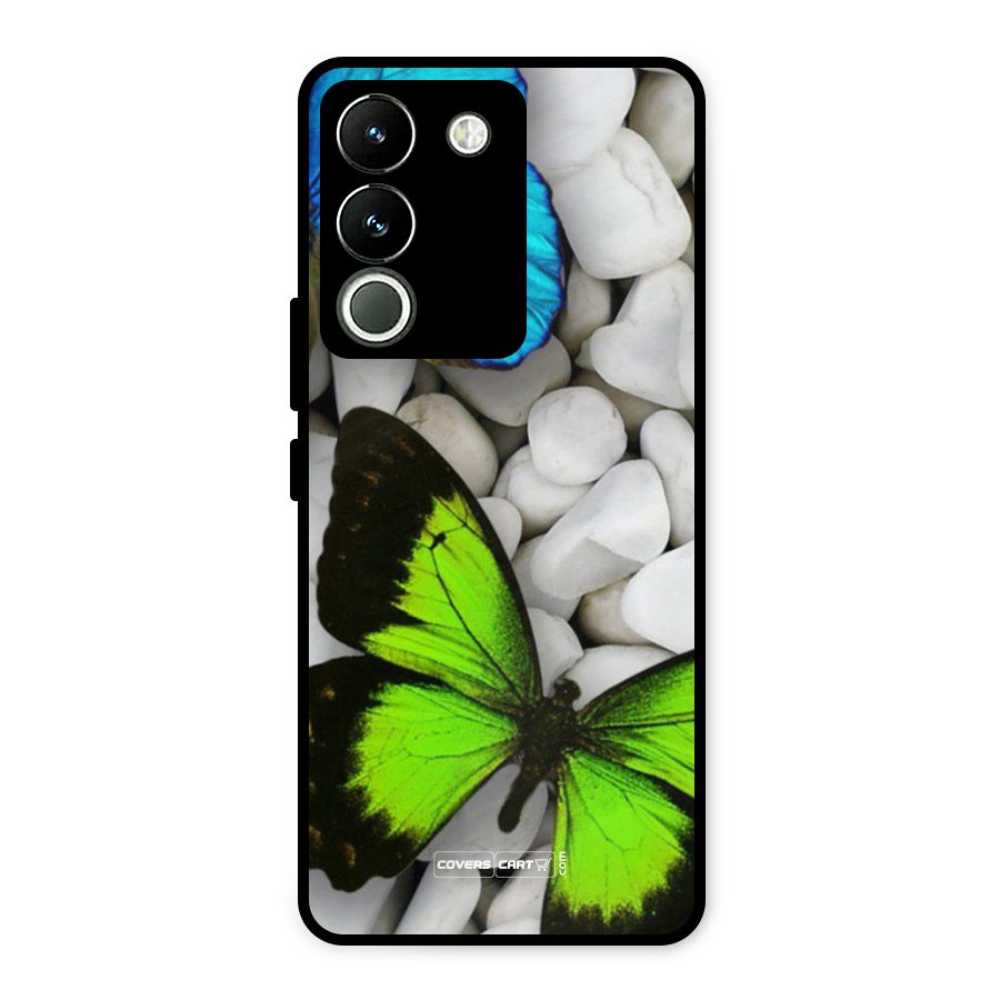 Beautiful Butterflies Metal Back Case for Vivo Y200