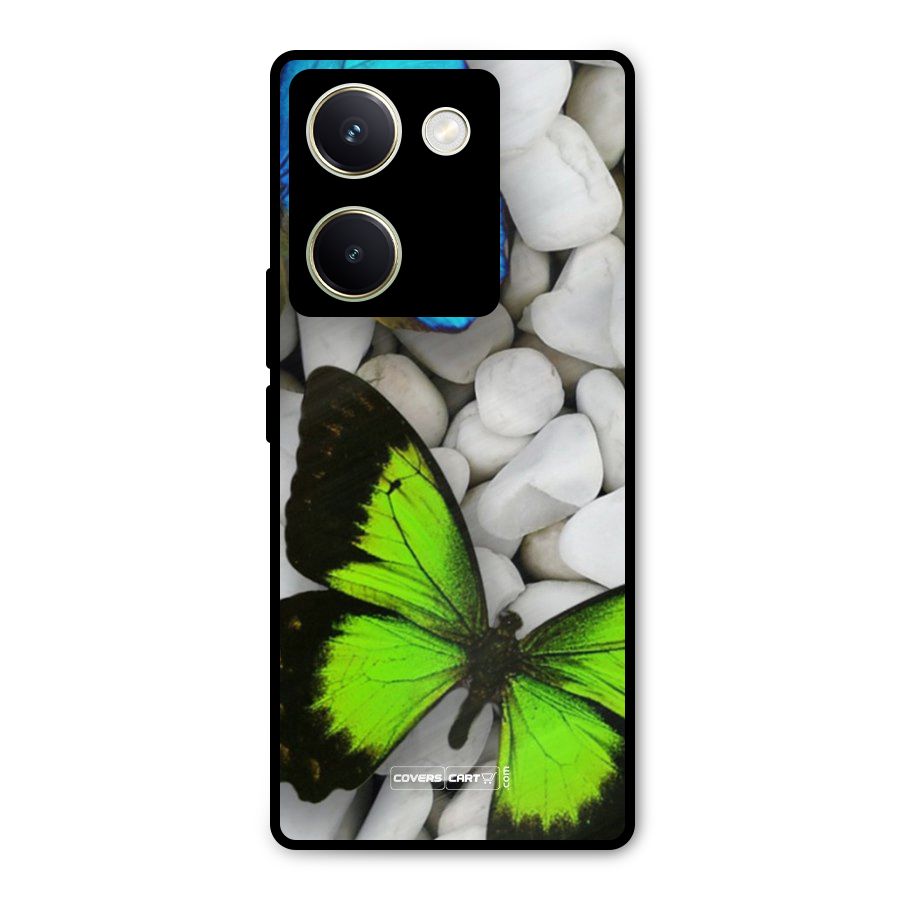 Beautiful Butterflies Metal Back Case for Vivo Y200 Pro