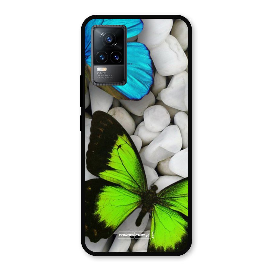 Beautiful Butterflies Metal Back Case for Vivo Y73