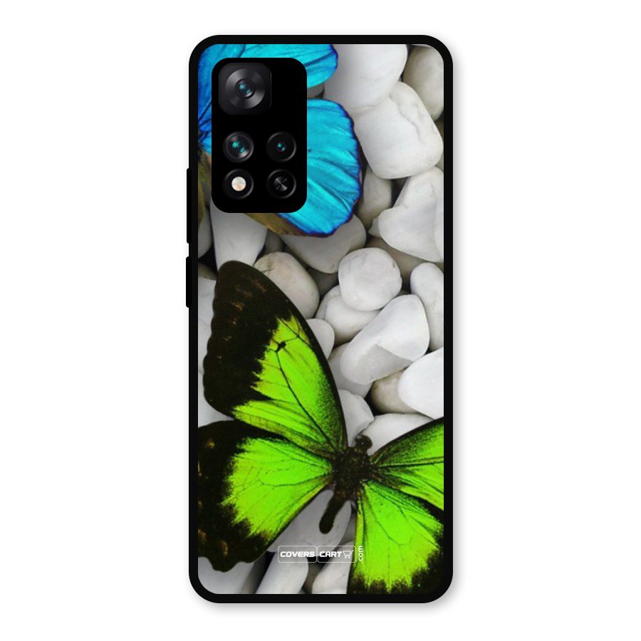 Beautiful Butterflies Metal Back Case for Xiaomi 11i Hypercharge 5G