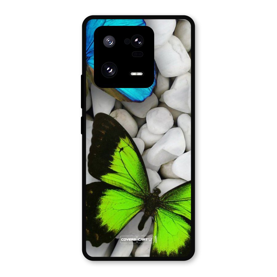 Beautiful Butterflies Metal Back Case for Xiaomi 13 Pro