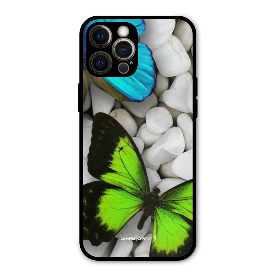 Beautiful Butterflies Metal Back Case for iPhone 12 Pro Max