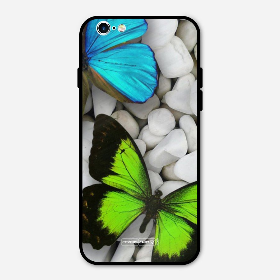 Beautiful Butterflies Metal Back Case for iPhone 6 6s
