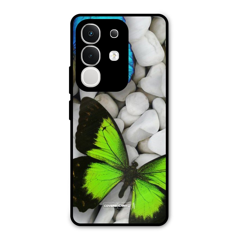 Beautiful Butterflies Metal Back Case for iQOO Z10x