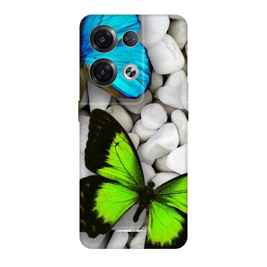 Beautiful Butterflies Original Polycarbonate Back Case for Oppo Reno8 Pro 5G