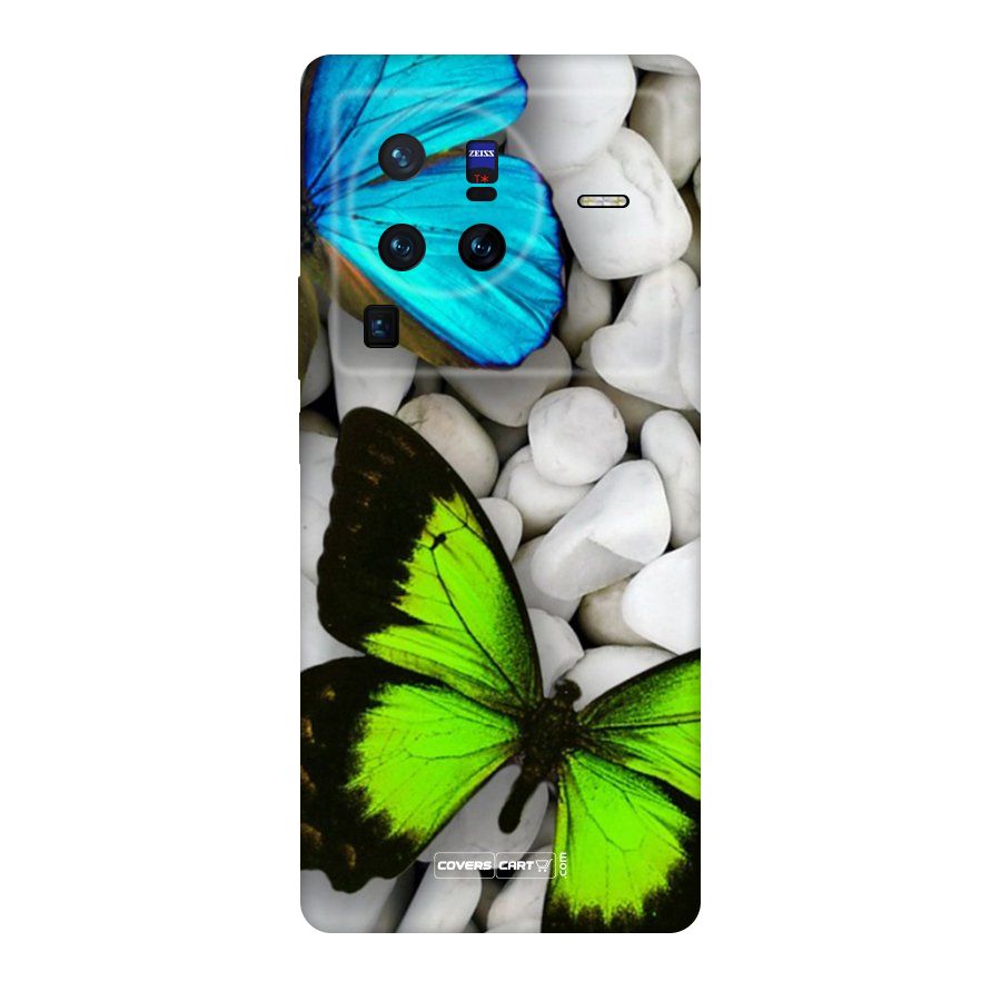 Beautiful Butterflies Original Polycarbonate Back Case for Vivo X80
