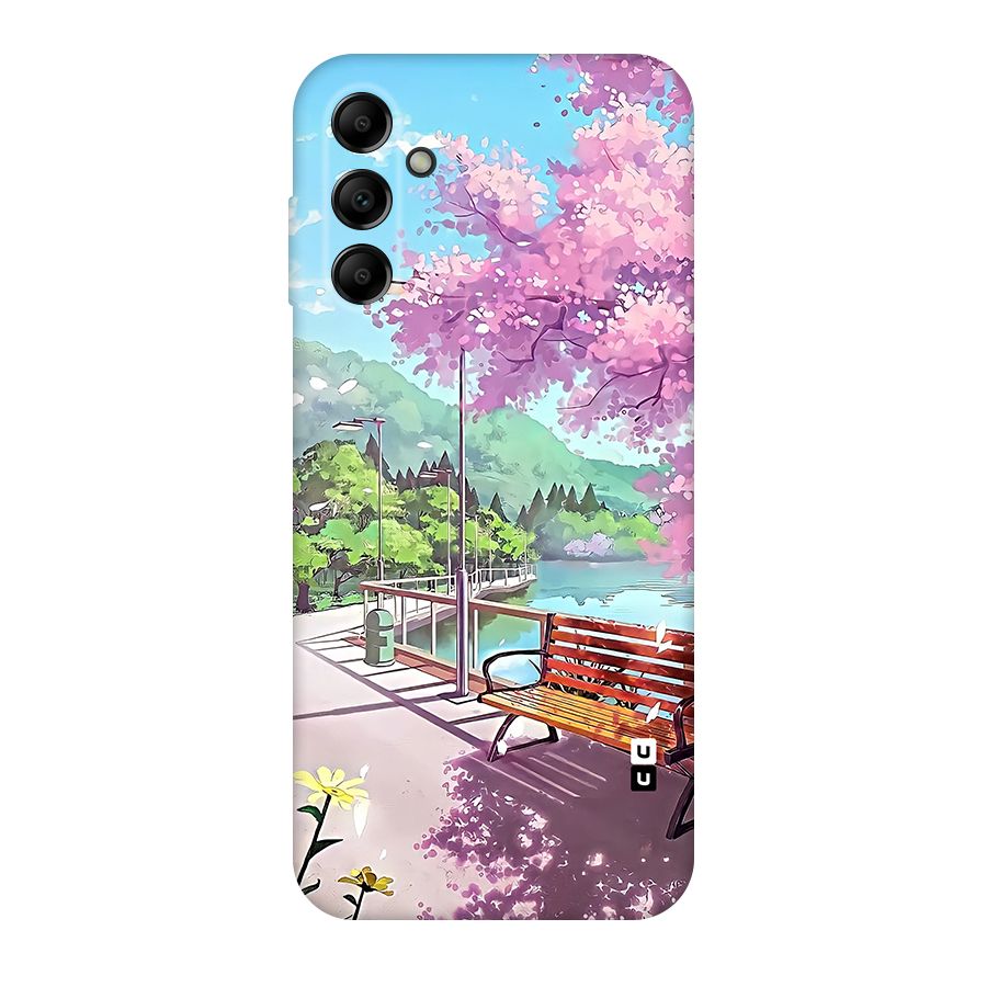 Beautiful Cherry Blossom Landscape Original Polycarbonate Back Case for Galaxy A14 5G