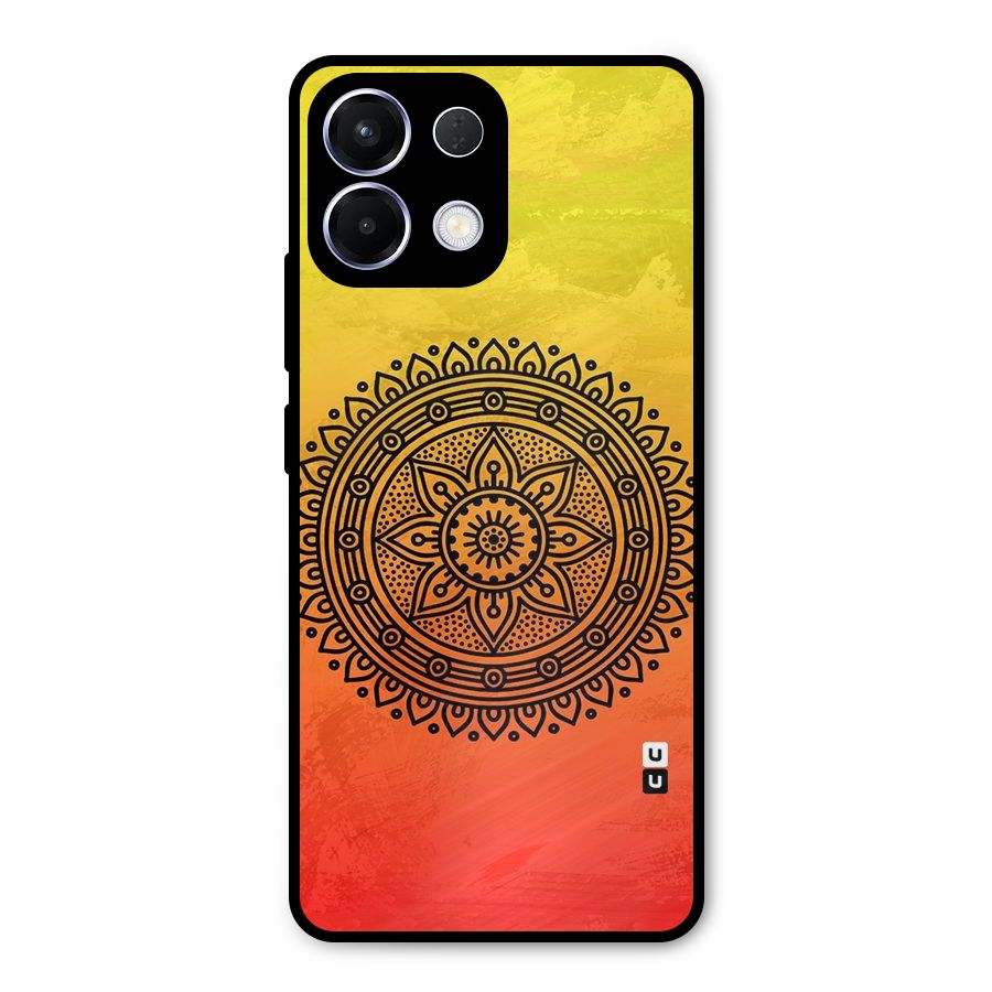 Beautiful Circle Art Metal Back Case for Oppo K13