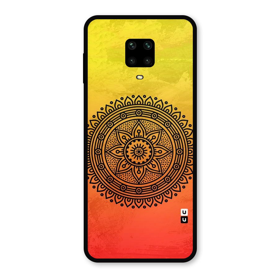 Beautiful Circle Art Metal Back Case for Poco M2 Pro