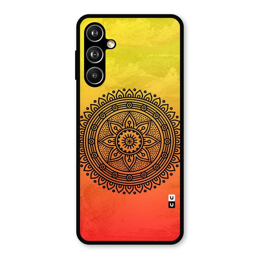 Beautiful Circle Art Metal Back Case for Samsung Galaxy M54