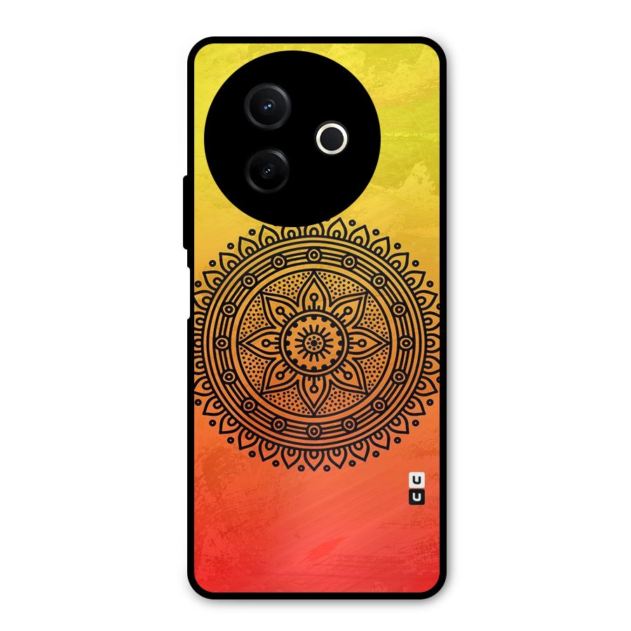 Beautiful Circle Art Metal Back Case for Vivo Y39
